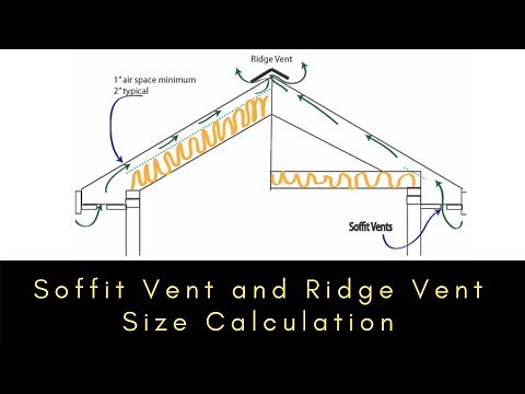 Calculating Ridge and Soffit Vent 2