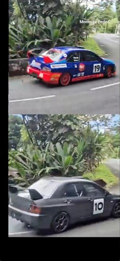 Rallye Course de côte de dolé 2026 Duel entre #ÉVO #mitsubishi #Guadeloupe #rally #automobile #drift