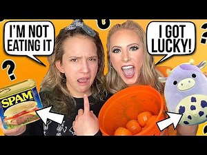 TRICKS OR TREATS MYSTERY PUMPKIN SHOPPING CHALLENGE! 🎃😱🤔