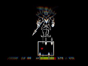 UNDYNE THE UNDYING HARD MODE!!! [No Healing] | Create Your Frisk Mod