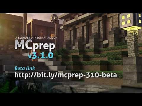 MCprep Beta Release | Swap texture pack, animate textures, find missing textures