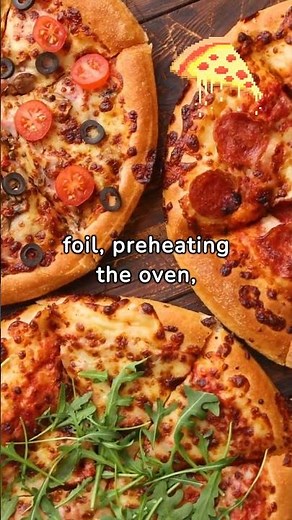 Reheat Pizza to Perfection! 🍕⏲️ Oven Times & Tips #PizzaReheat