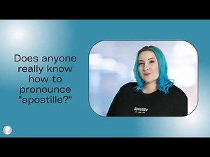 Does anyone really know how to pronounce "apostille?"