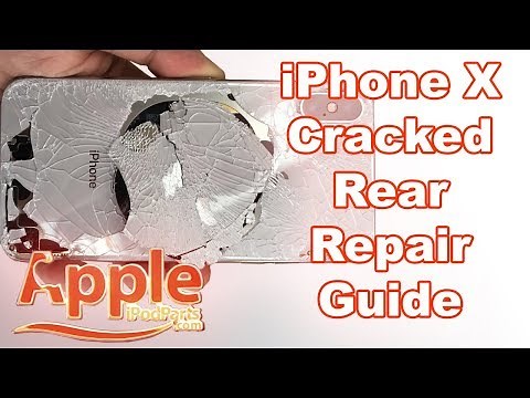 How To Replace iPhone X 10 Back Glass - Tutorial (Do It Yourself)