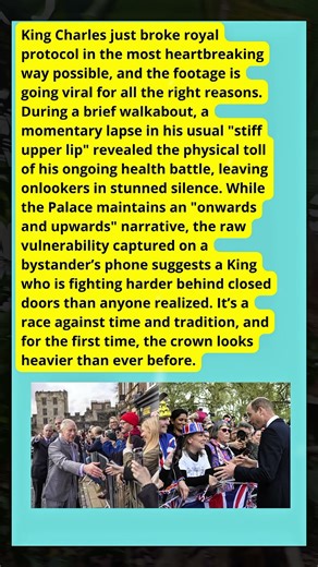 HEARTBREAKING 💔 King Charles Caught In Vulnerable Moment! #KingCharles