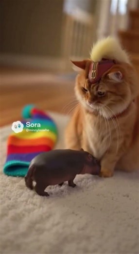 House Hippo gets stuck in a sock !
