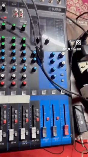 YAMAHA MG16XU Mixer #trending #explorepage #fyp #youtubeshorts #audioequipment #shorts #viral #1k