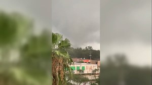 The tornado that hit Orlando over the weekend had winds of at least 100 mph, the National Weather Service says. https://bit.ly/3cN5VSD | CBS 12 News