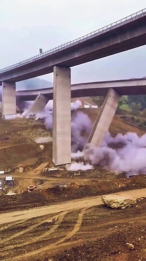 Demolishing Bridges… #explosion #tiktok #trending #tech