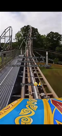 Apollo'a Chariot Glazer out 🥹✌️ #fyp #viral #buschgardenswilliamsburg #pantheon #rollercoasters