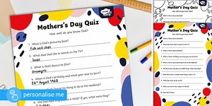 Mother's Day Quiz