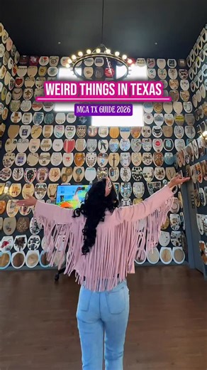 Jessica Serna on Instagram: "Weird and Wild Stops in Texas 🤯 Texas has a talent for doing the most and committing fully. These stops feel random on purpose and somehow make perfect sense here. If you love road trips that make you laugh and question reality this one’s for you! 🚽 Toilet seat museum @truckyardthecolony The Colony 🚒 Largest working fire hydrant, Beaumont @visitbeaumonttx 🚻 One way glass bathroom, Sulphur Springs @sulphurspringstexas 🐐 Beer drinking goat Mayor of Lajitas near Te