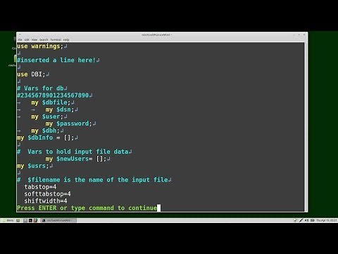 Vim (21) Tab Indent pt2 Settings