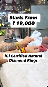8.7K views · 11 comments | 7289834000 whatsapp for orders #foryou #trendingnow #trending #diamondring #diamondrings #diamondjewellery #diamondjewelry #jewellery #jeweller #igi #certified #igicertified #diamond #love #art #wedding #weddingrings #dailywearjewellery #shadi #weddingseason #laila #lailamajnu #rohini | Rishabh Dhawan | Facebook