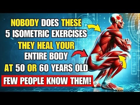 Only 5 Isometric Exercises to Strengthen Your Entire Body – Do Them at Home!