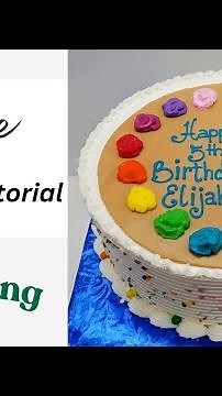 How to Paint Cake Designs | Step by Step Instructions for Painting Cake Themed Art