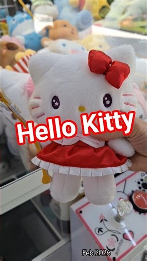 2 #hellokitty plushie caught via #clawmachine