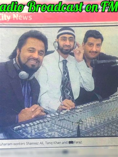 Radio Broadcast Highlights with Faz and Shamz