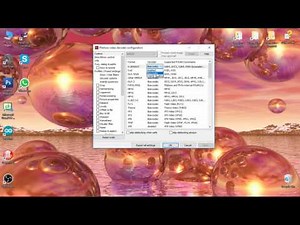 ffdshow codec settings