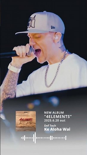 Def Tech - NEW ALBUM "4ELEMENTS" 〜 Ke Aloha Wai