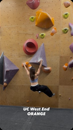 sephi ☆彡 on Instagram: "🧗🍂 📍 Urban Climb WE 30/12/25 Can’t send anything lately so I’m changing my career path to becoming a director instead. Anyways petition for UC to have a posing room and better climbing lighting? I swear I’m bad at heel hooks and toe hooks cuz of shoes 🥺🥺 Beta for this one is just go up. Heel hook start is the crux. Don’t even bother with the right start foot hold. #climbing #bouldering #climb #climbinggirls #boulder"