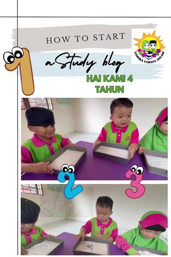 Belajar sambil bermain! Murid 4 tahun hari ini sangat teruja apabila dapat menulis nombor menggunakan pasir. Aktiviti ini bukan sahaja membantu mereka mengenal nombor dengan lebih mudah, tetapi juga merangsang deria sentuhan dan kemahiran motor halus. Seronoknya belajar nombor dengan cara yang menyeronokkan dan kreatif! 😊 #BelajarSambilBermain #AktivitiPembelajaranYangSeronok #KenalNombor #MainDenganPasir #pendidikanawalkanakkanaksecaraislamik #tadikacahayaaulad