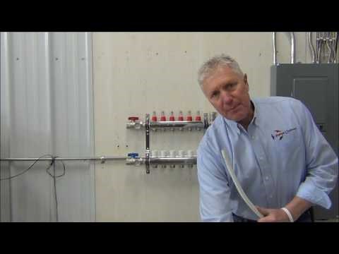 Connecting Pex-Al-Pex tubing to Stainless Steel Manifolds