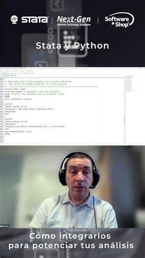 ✨ Potencia tu análisis de datos combinando Stata y Python