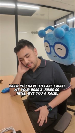 1️⃣ Laughing at Your Boss Like Your Salary Depends on It
