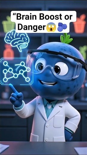 Are Blueberries Safe for Toddlers? 🫐 Brain Benefits & Choking Risk Explained#usa #vairalvideo