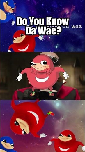 Do You Know Da Wae迷因出处#doyouknowdawae #sonicthehedgehog #音速索尼克 #纳克鲁斯 #knuckles #迷因 #科普 #meme #Wanuxi