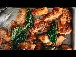 Salt and Pepper Chicken Without Deep-Frying (椒盐鸡)