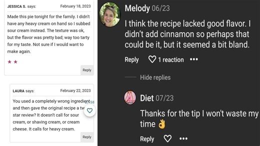 25 Recipe Reviews From People Who Simply Aren't Good At Cooking