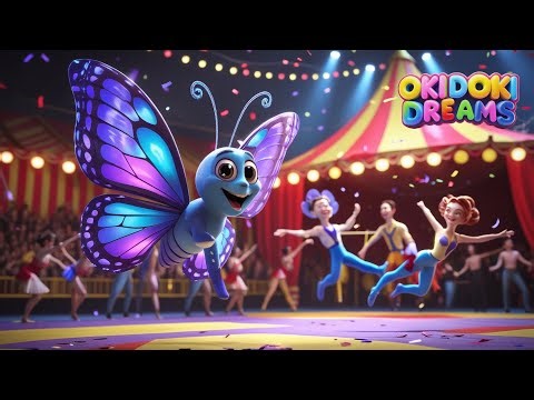 🎨 Fly, Little Butterfly Sky | Learn the Colors of the Rainbow