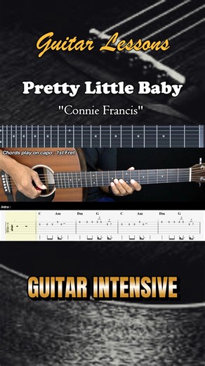 Pretty Little Baby - Connie Francis #fblifestyle | Guitar Intensive