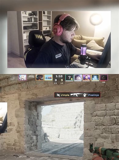 S1MPLE HAS ANTI FLASH HACK 😮💀 #s1mple #cs