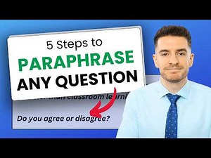 How to Paraphrase in IELTS Writing Task 2 (Step-by-Step)