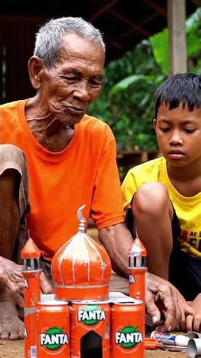 miniatur mushola atau masjid dari kaleng fanta #viral #shorts #trending