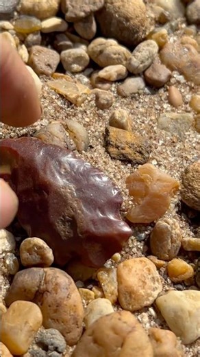 Ruby red arrowhead I found!