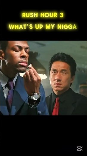 What's up my Nigga - Chris Tucker and Jackie Chan Funny 🤣 clip - Rush and Hour 3