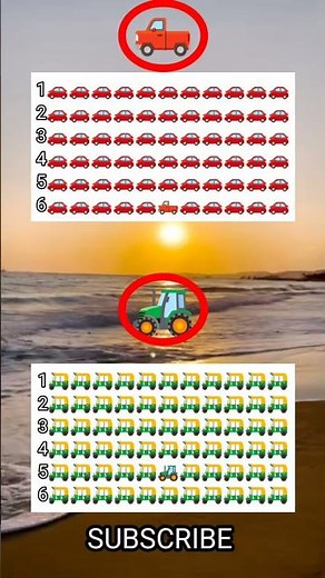 Find the different car emoji #shorts #viralvideo #emoji