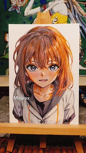 Drawing Haibara Ai from Detective Conan｜畫名偵探柯南灰原哀 | Majesx Art