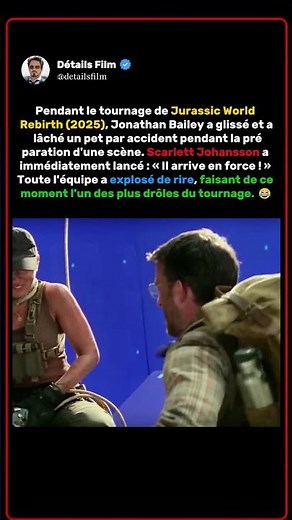 Jurassic World Rebirth (2025) Scarlett Johansson Didn't Miss the Chance 😂