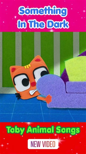 I'm Not Scared of the Dark! 🌙✨ | Bedtime Safety Song | Toby Animal Songs For Kids #shorts