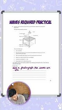 GCSE Physics: Required Practical | Waves 3