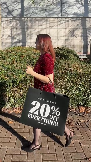 20% off online, starting right now. On your marks, get set, go 🏁✨ https://bit.ly/3Xj1uIO | Peacocks