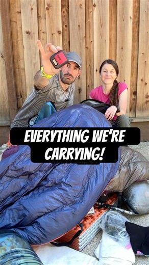 We’ll survive for two weeks and 200 miles mostly off-trail with only this stuff!