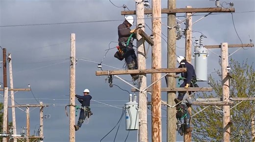 Power mostly restored following Monday outages