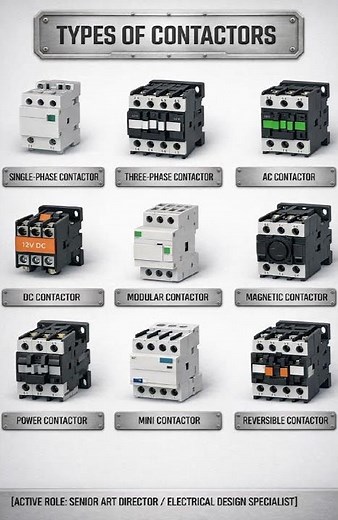9 Types of Electrical Contactors ExplainedElectrical Contactors Types in 60 SecondsComplete