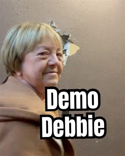 Nothing stands a chance against this woman & her Uggs! 😆🔨 #demolition #abandonedbuilding